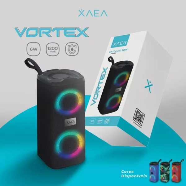 Caixa de Som Bluetooth Xaea Vortex - Imagem 2